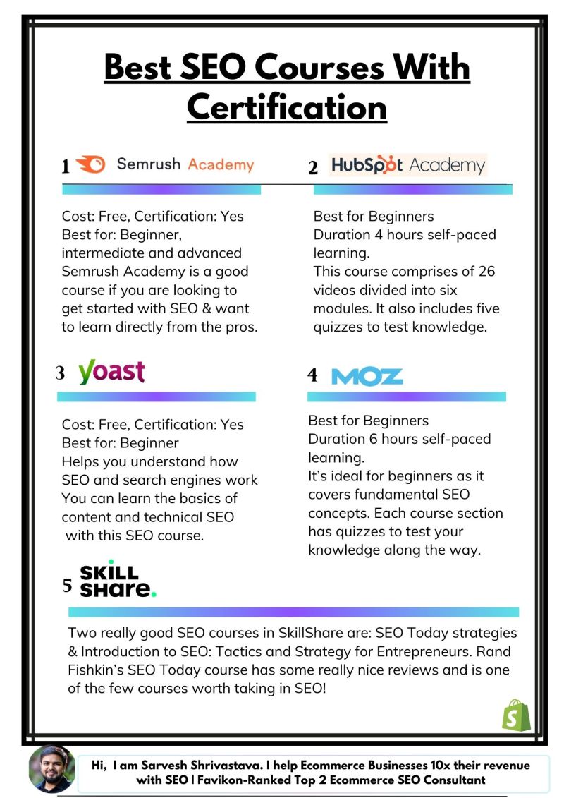 certified seo consultant